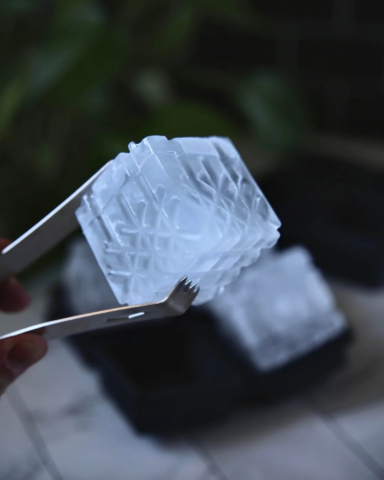 W & P Cocktail Crystal Ice Tray