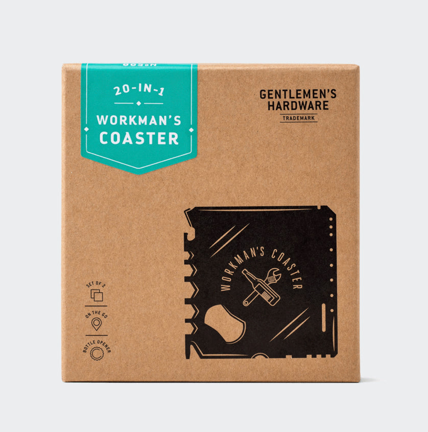 Gentleman’s Hardware Coaster Multi Tool Set of 2