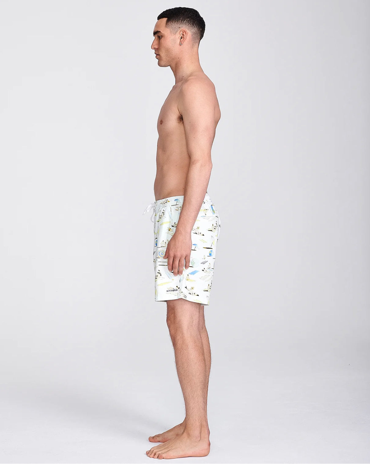 TCSS Lay Day Elastic Waist Trunk Vintage White