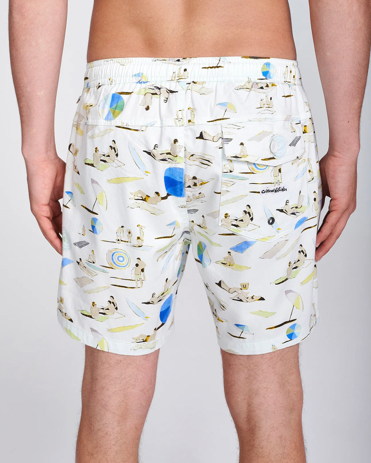 TCSS Lay Day Elastic Waist Trunk Vintage White