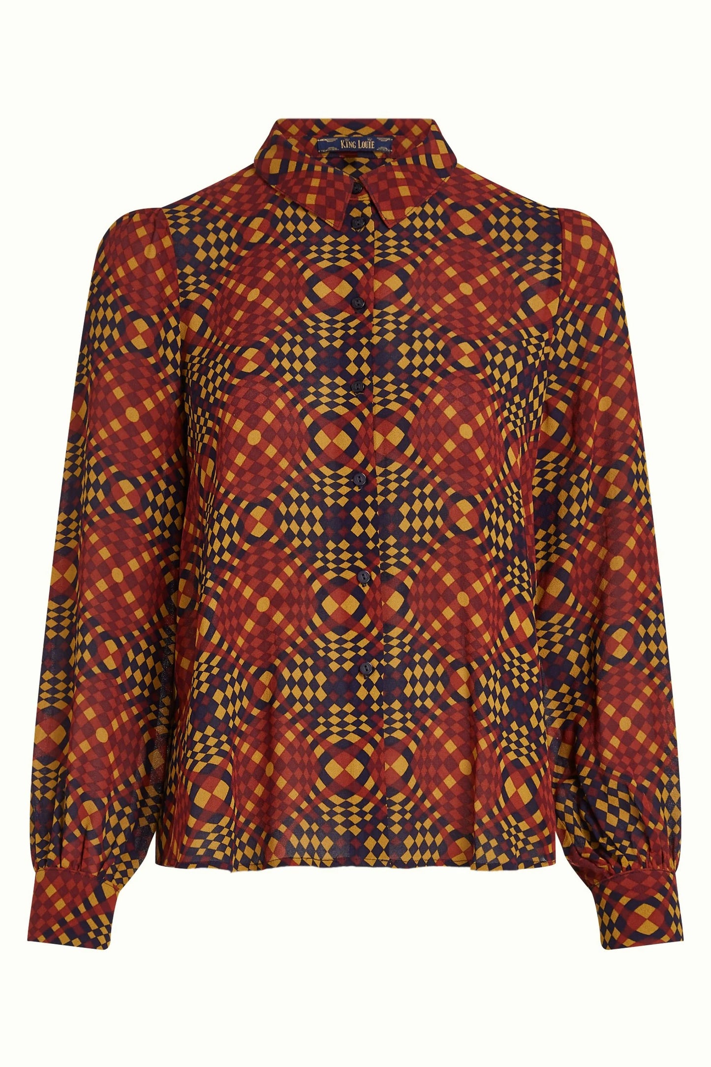 King Louie Maisie Blouse Zesty