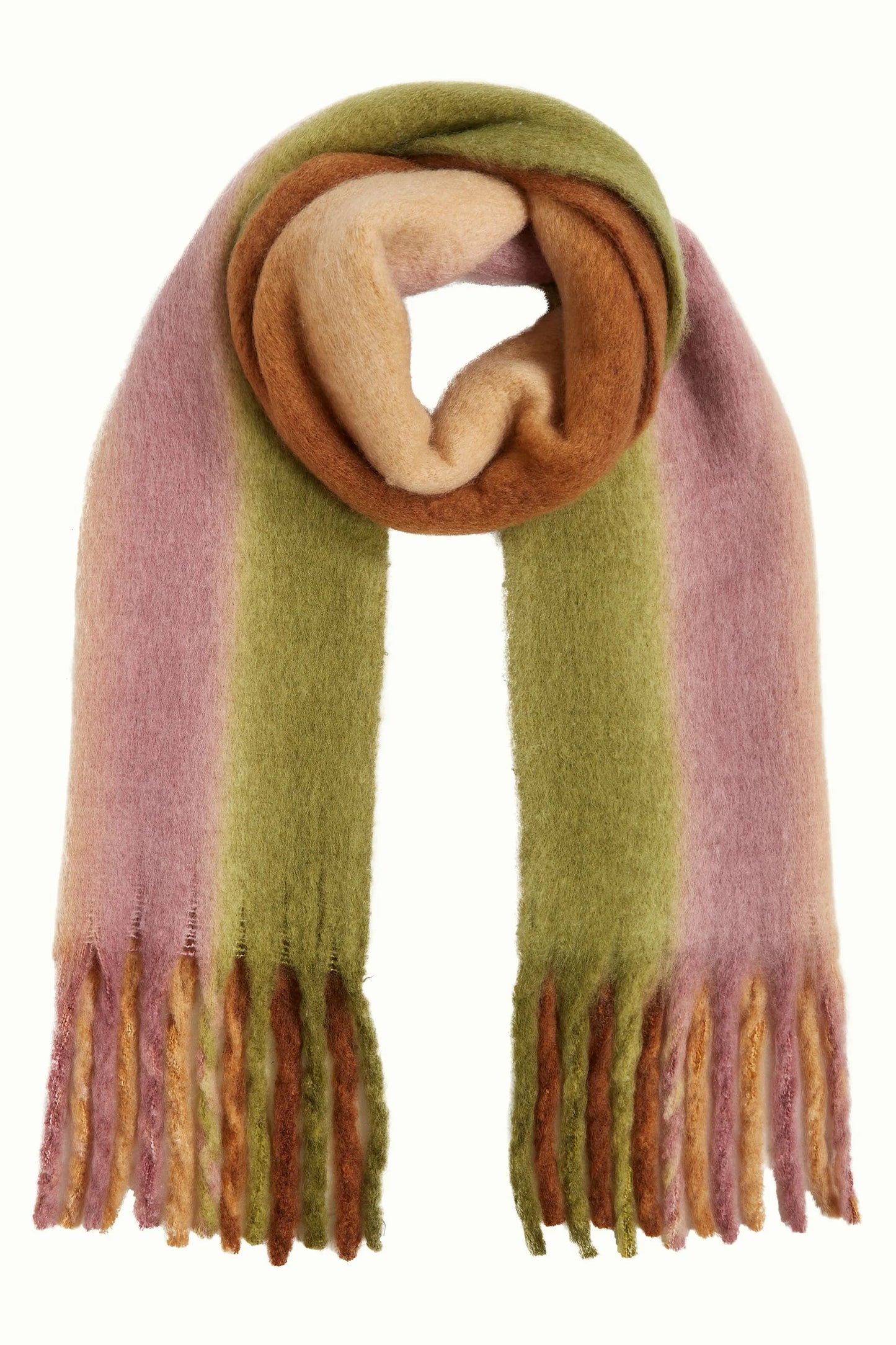 King Louie Cat Scarf Woodbine Green