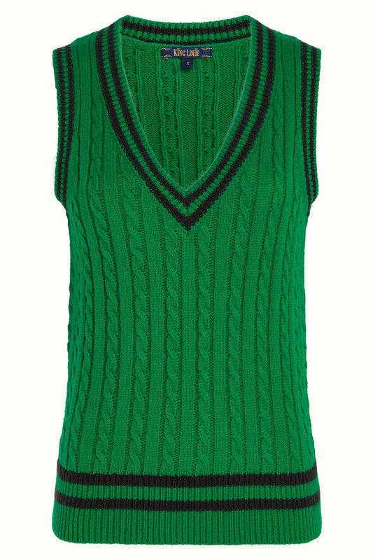 King Louie V Neck Spencer Vest College