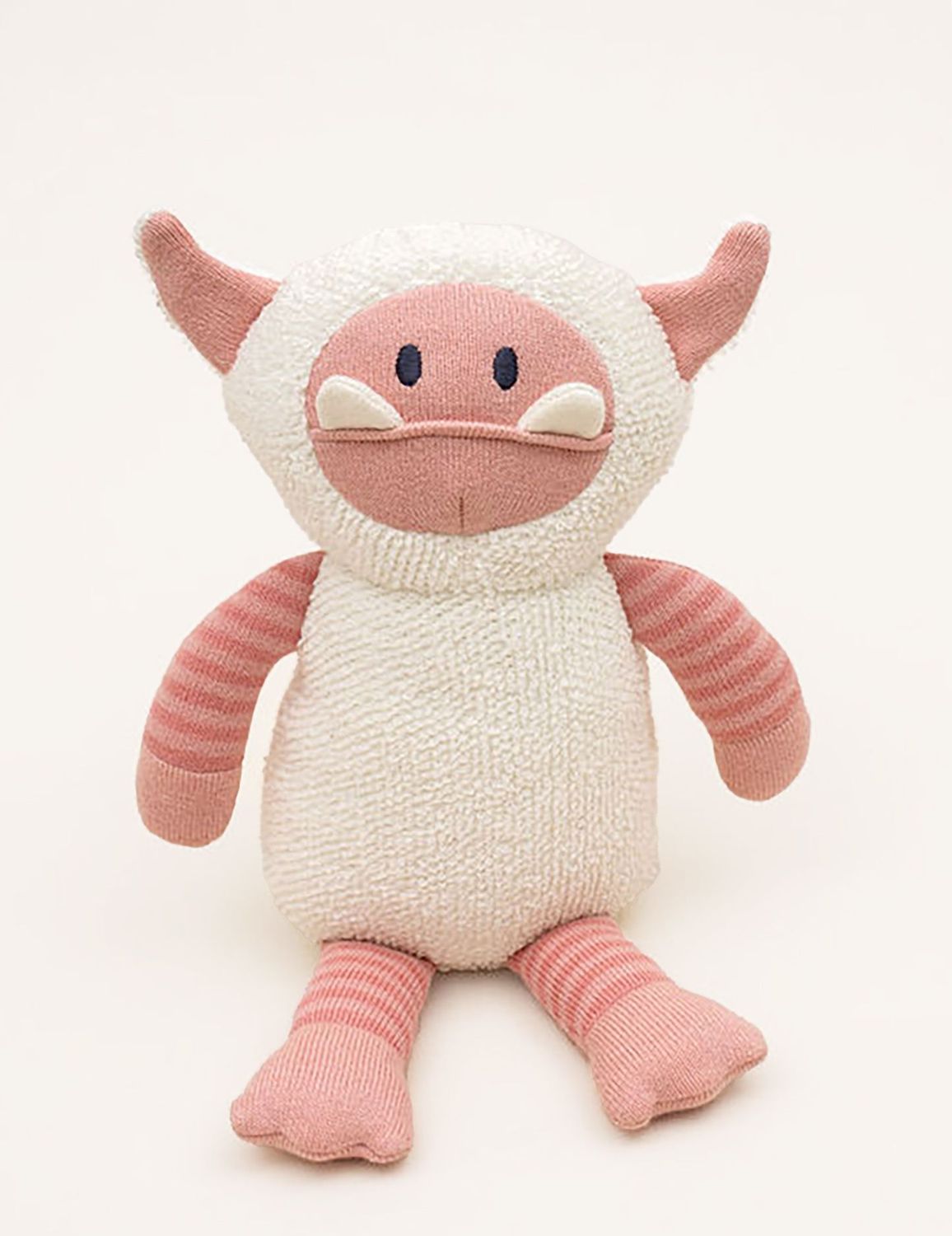 D)Lux Frostie Yeti Knit Toy