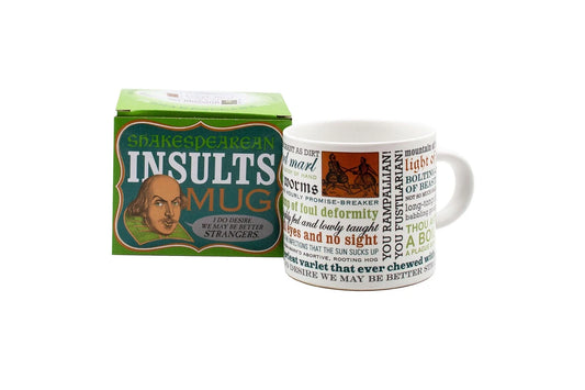Insults Shakespeare Mug - Urban Depot Leederville