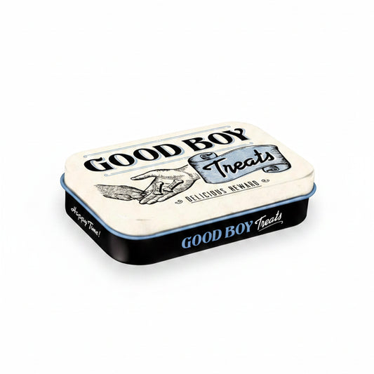 Good Boy Pet Treat Storage Tin
