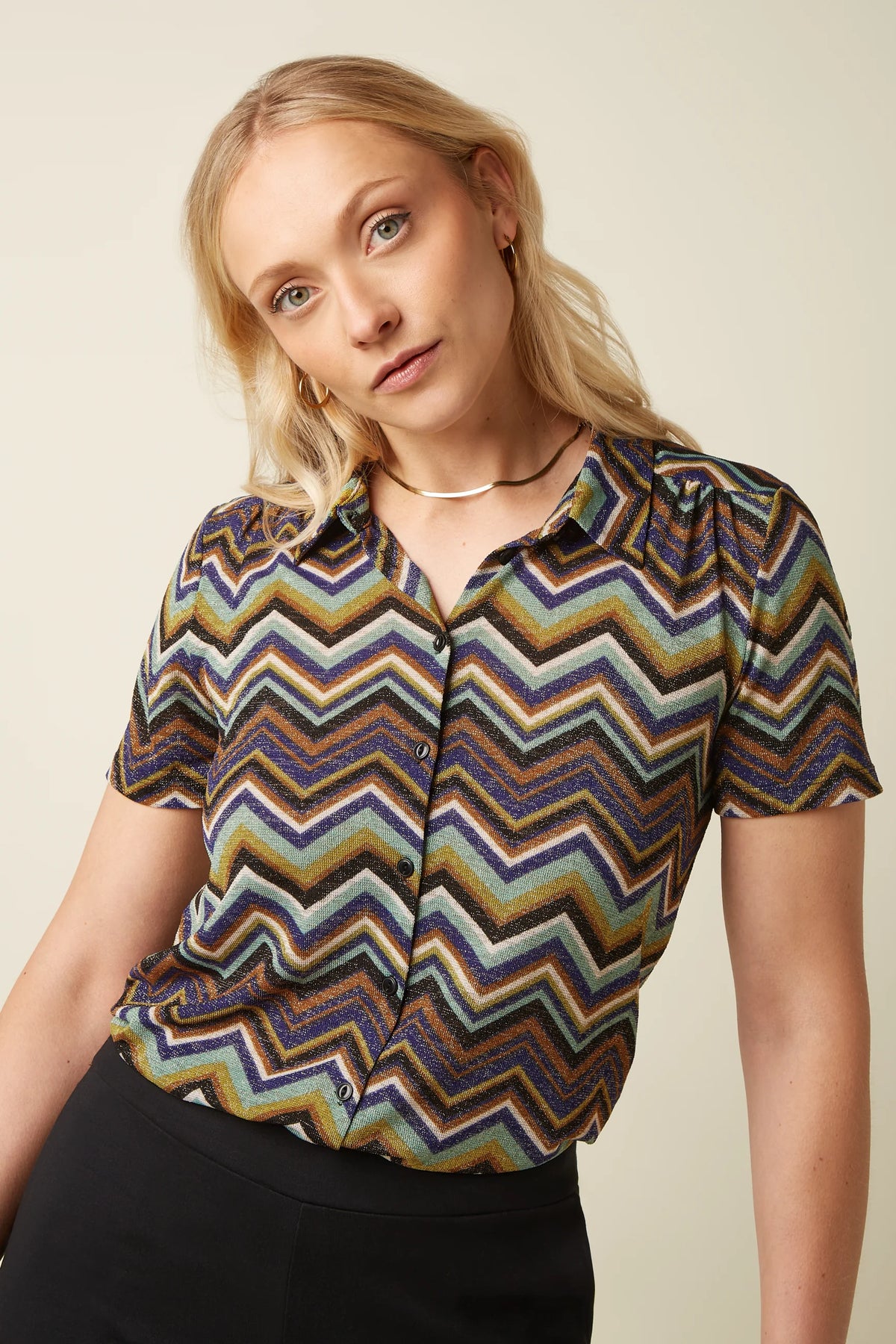 King Louie Maisie Blouse Shio