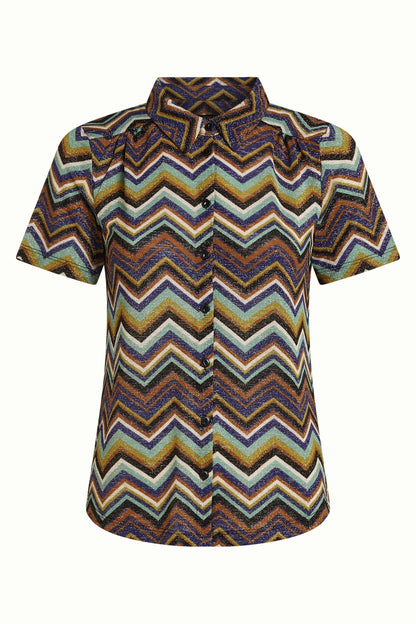King Louie Maisie Blouse Shio