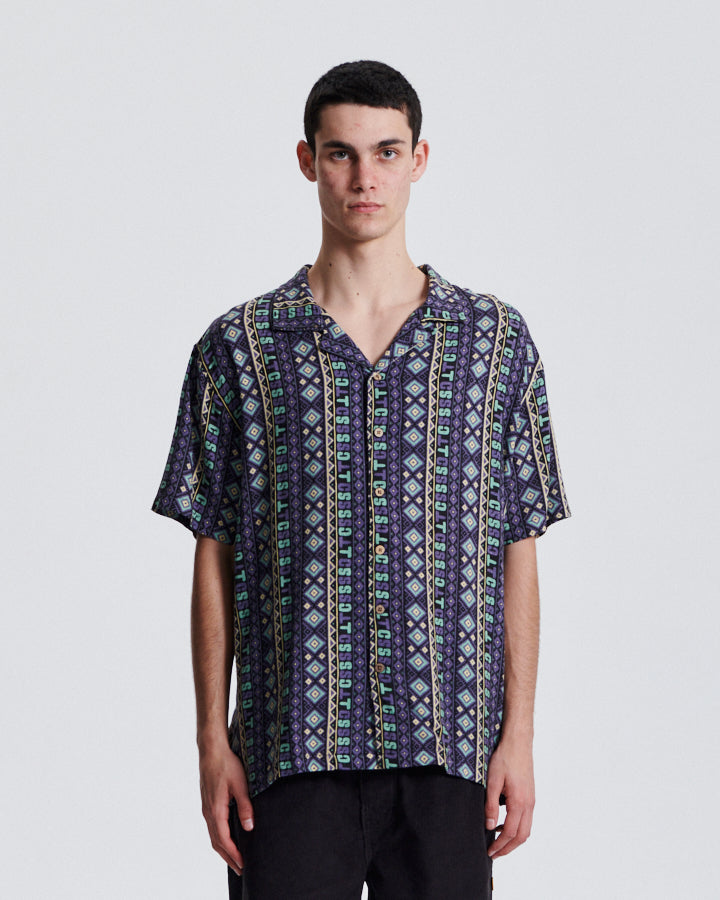 TCSS Dunstin S/S Resort Shirt Black