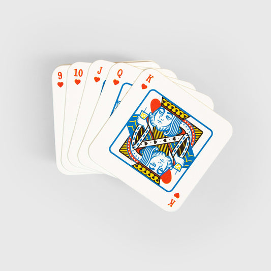 Suck UK Playing Cards Drink Mats