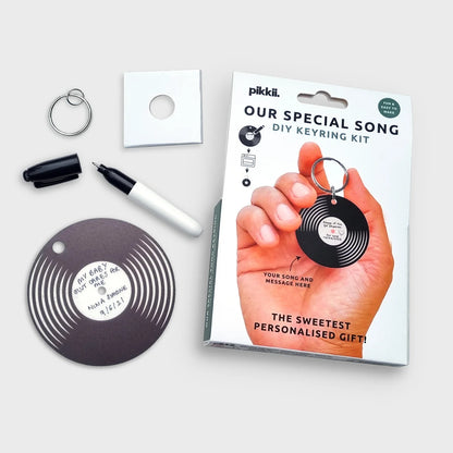 Pikkii Keyring Shrink Kit Our Song