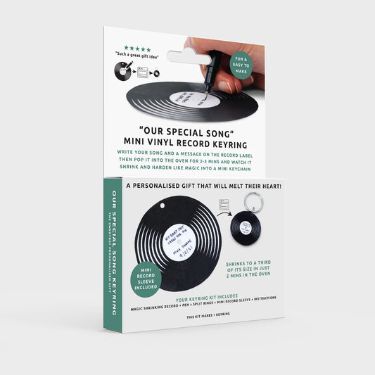 Pikkii Keyring Shrink Kit Our Song