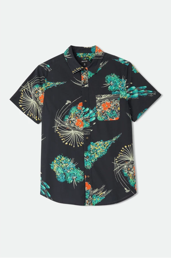 Brixton Charter Print S/S Shirt