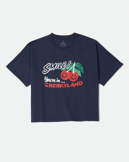 Brixton Cherryland Boxy Cropped Crew