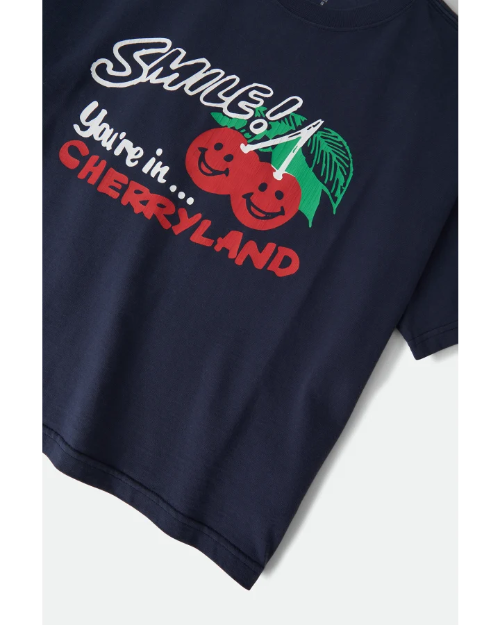 Brixton Cherryland Boxy Cropped Crew