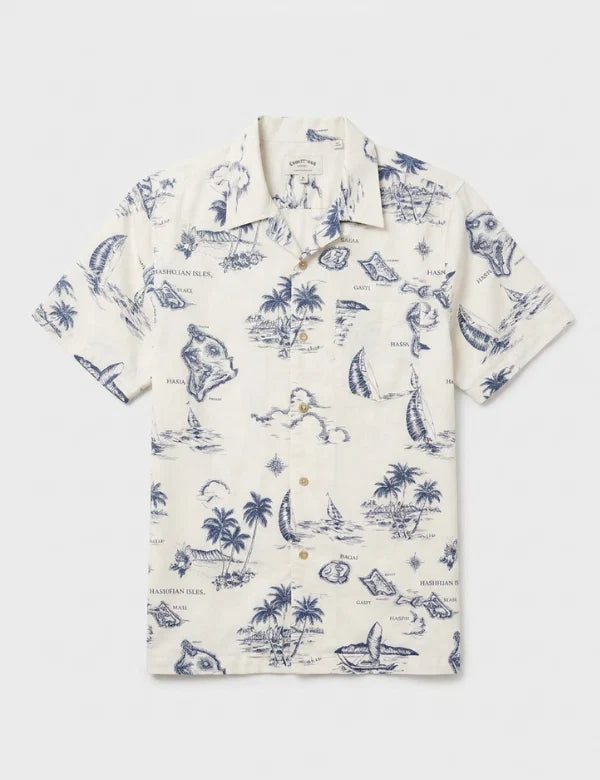 Mr Simple Hawaiian Short Sleeve Shirt