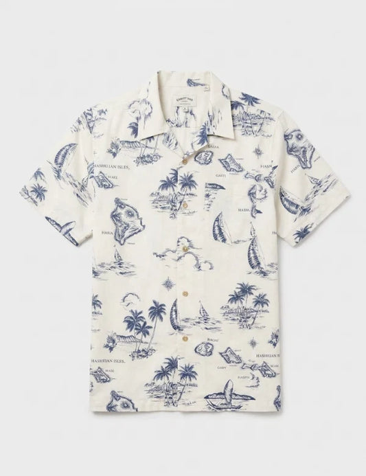 Mr Simple Hawaiian Short Sleeve Shirt