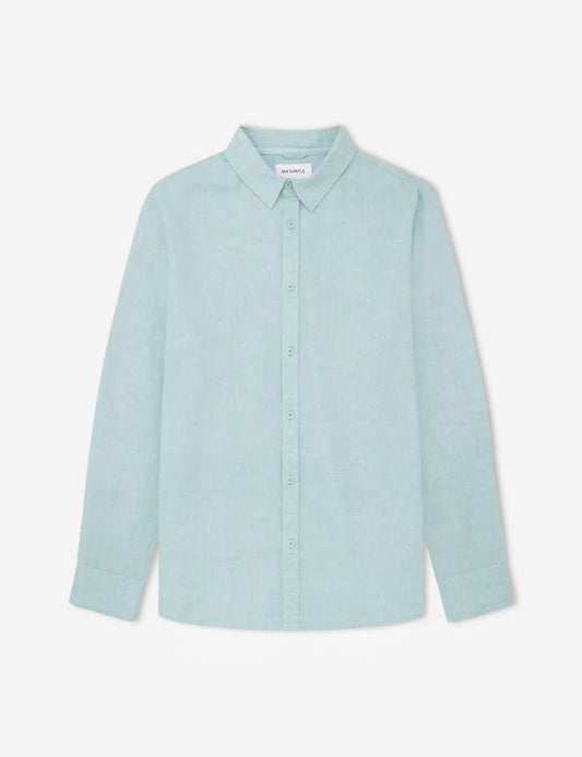 Mr Simple Linen Long Sleeve Shirt