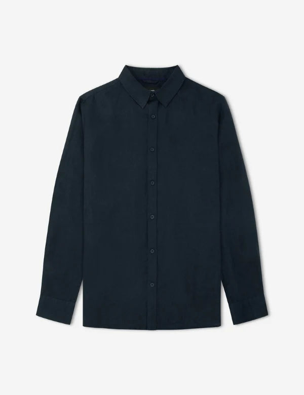 Mr Simple Linen Long Sleeve Shirt