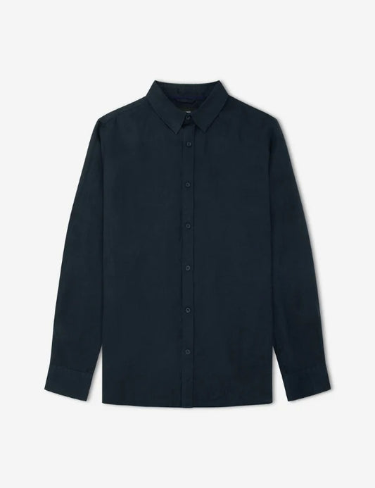 Mr Simple Linen Long Sleeve Shirt