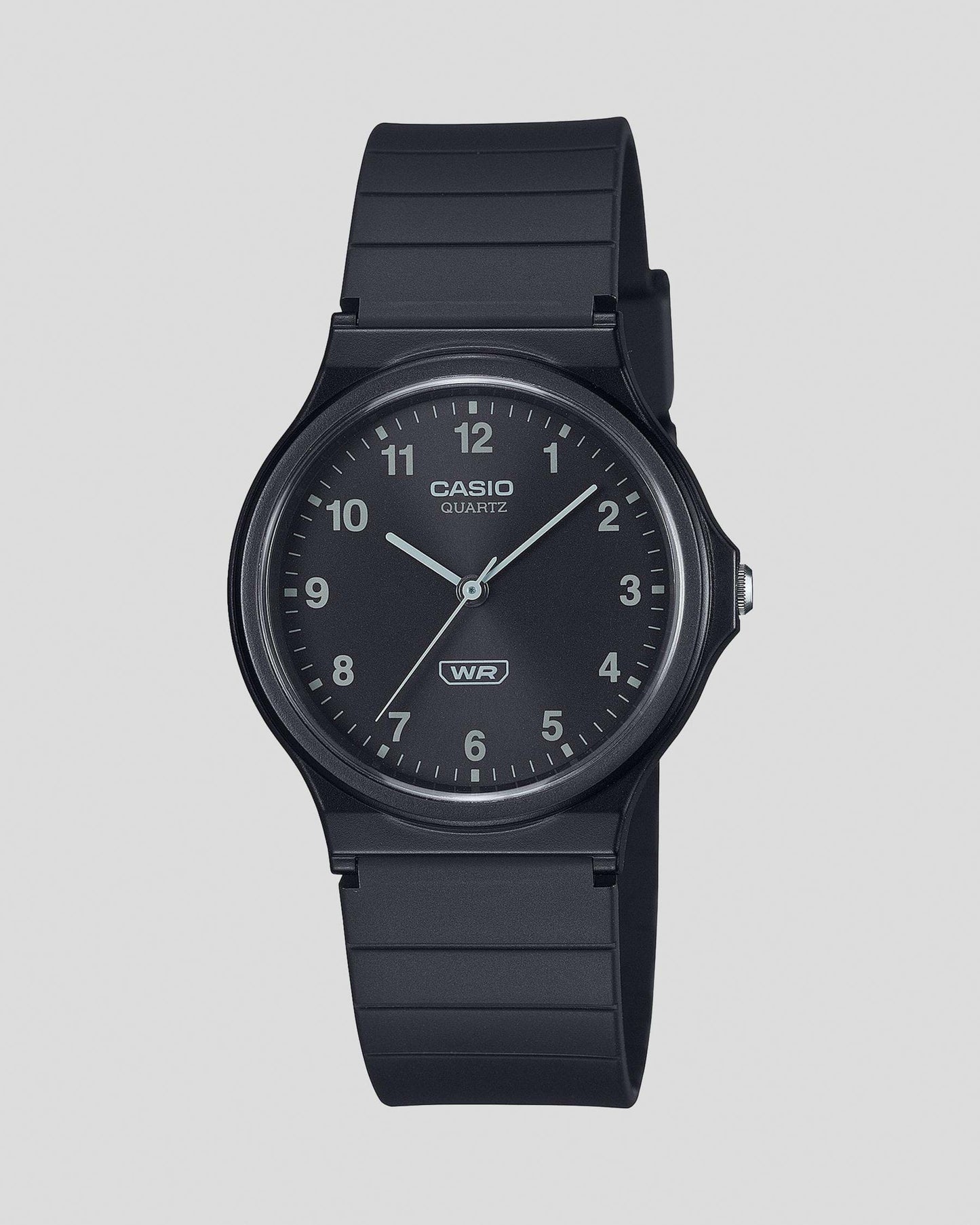 Casio Black/Black Analogue Watch MQ24B-1B