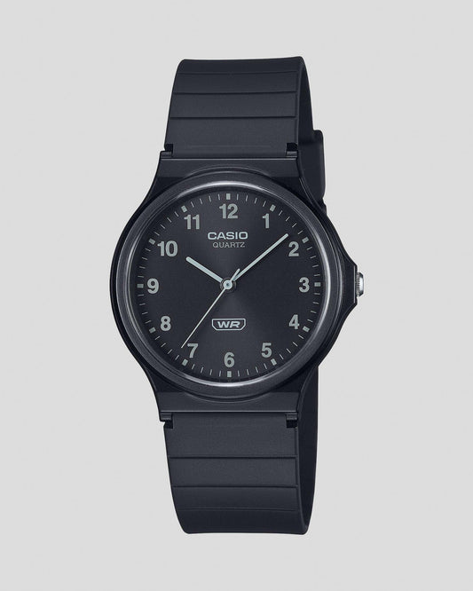Casio Black/Black Analogue Watch MQ24B-1B