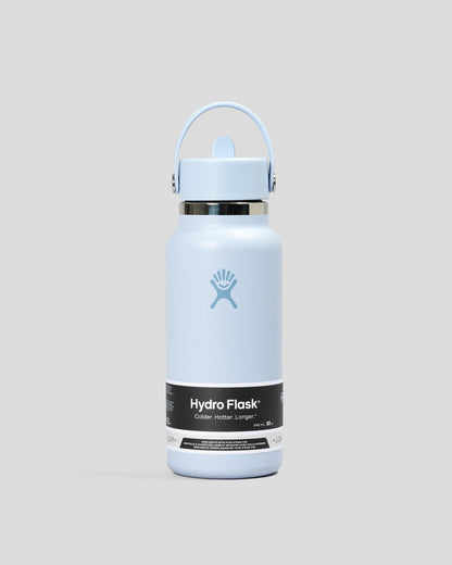 Hydroflask 32oz Wide Flex Straw Water Bottle