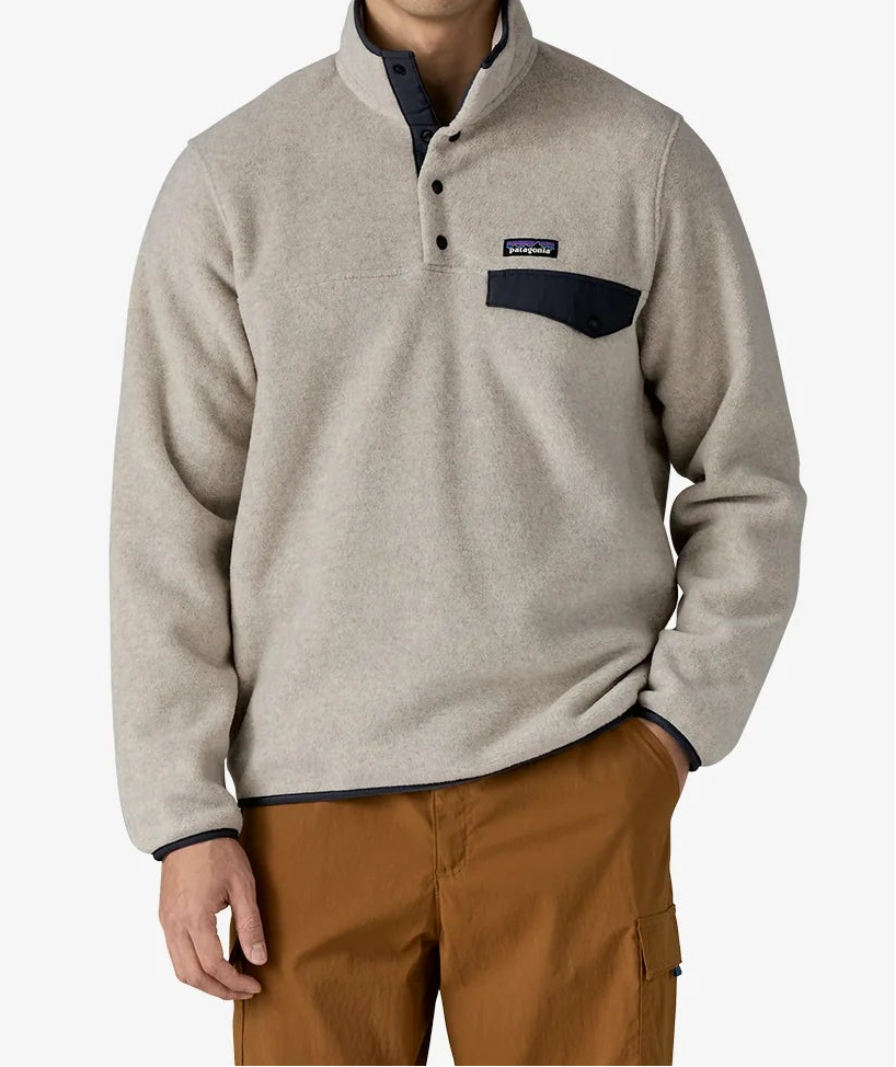Patagonia Mens LW Synchilla Snap-T Pullover