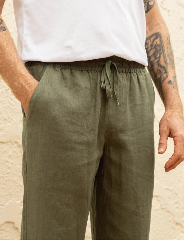 Mr Simple Burbank Linen Pant