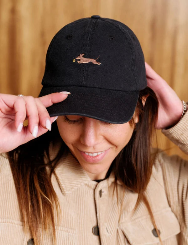 Mr Simple Bert 6 Panel Dachshund Cap