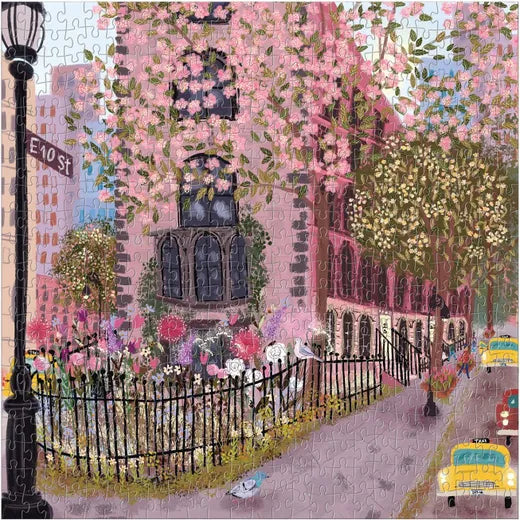 Joy Laforme Blooming Streets Puzzle 500pc