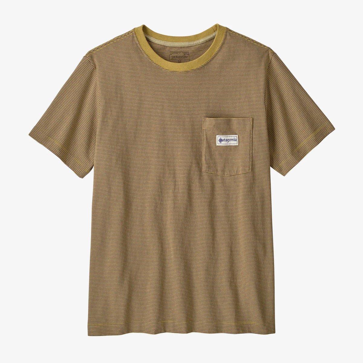 Patagonia Men's Midweight Hut Tripper Label Pocket Tee
