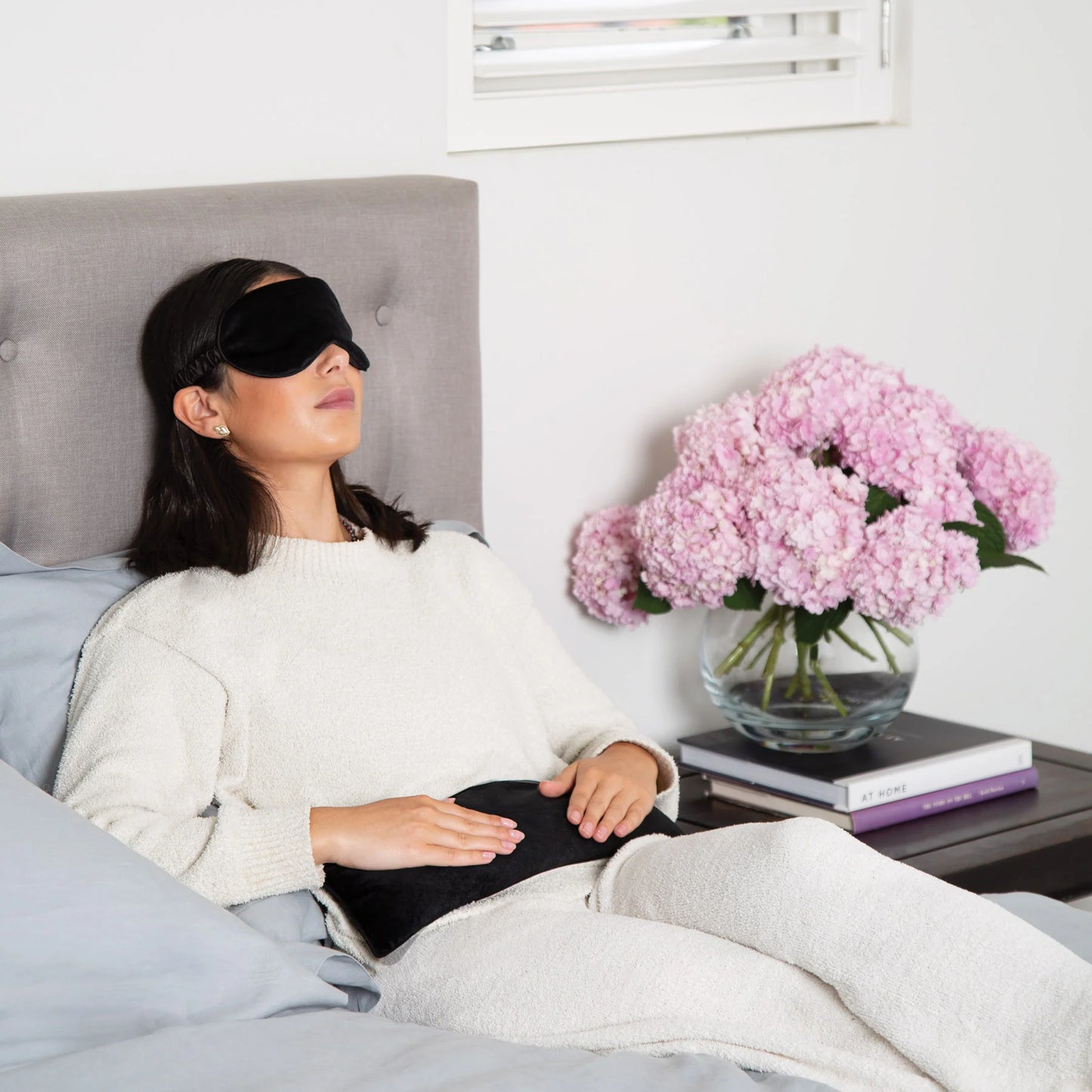 Tonic Luxe Velvet Lavender Heat Pillow