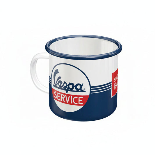 Vespa Enamel Mug