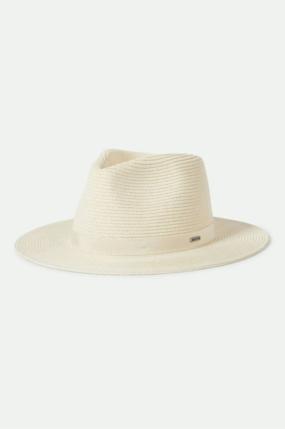 Brixton Carolina Straw Packable Travel Hat