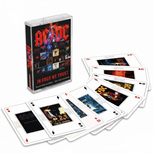 AC/DC Casette Playing Cards