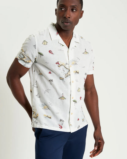 Ben Sherman B1012446 Brighton to Amalfi Shirt