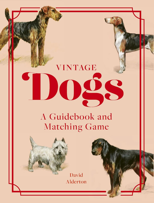 Vintage Dogs: A Guidebook Matching Game