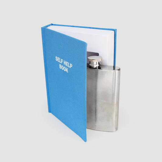 Suck Uk: Flask in a Self-Help book