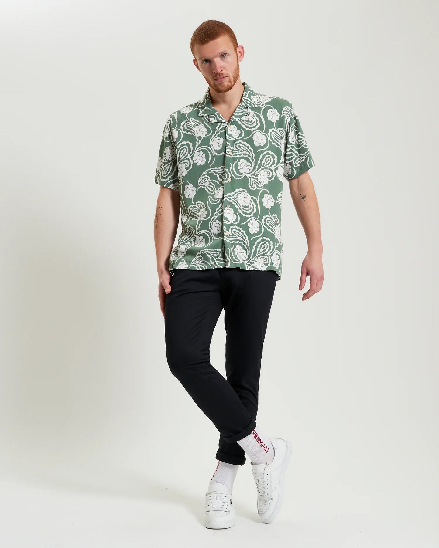 Ben Sherman B1012450 Paisley Swirl Print Shirt - Urban Depot Leederville