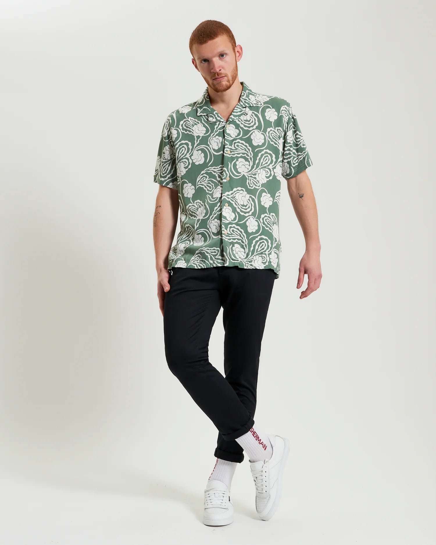 Ben Sherman B1012450 Paisley Swirl Print Shirt - Urban Depot Leederville