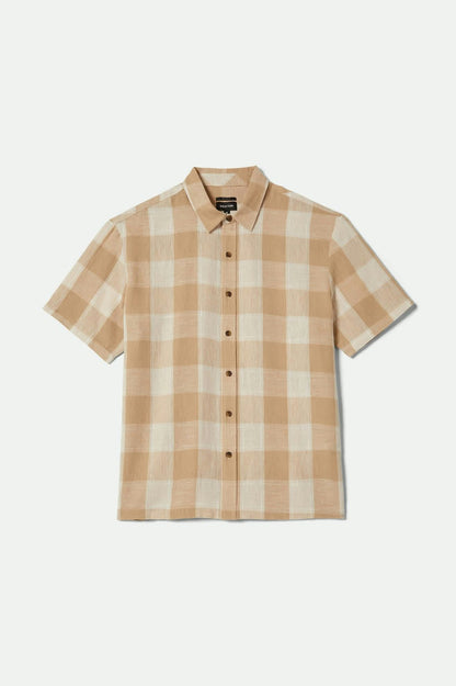 Brixton Cru Linen Blend S/S Shirt