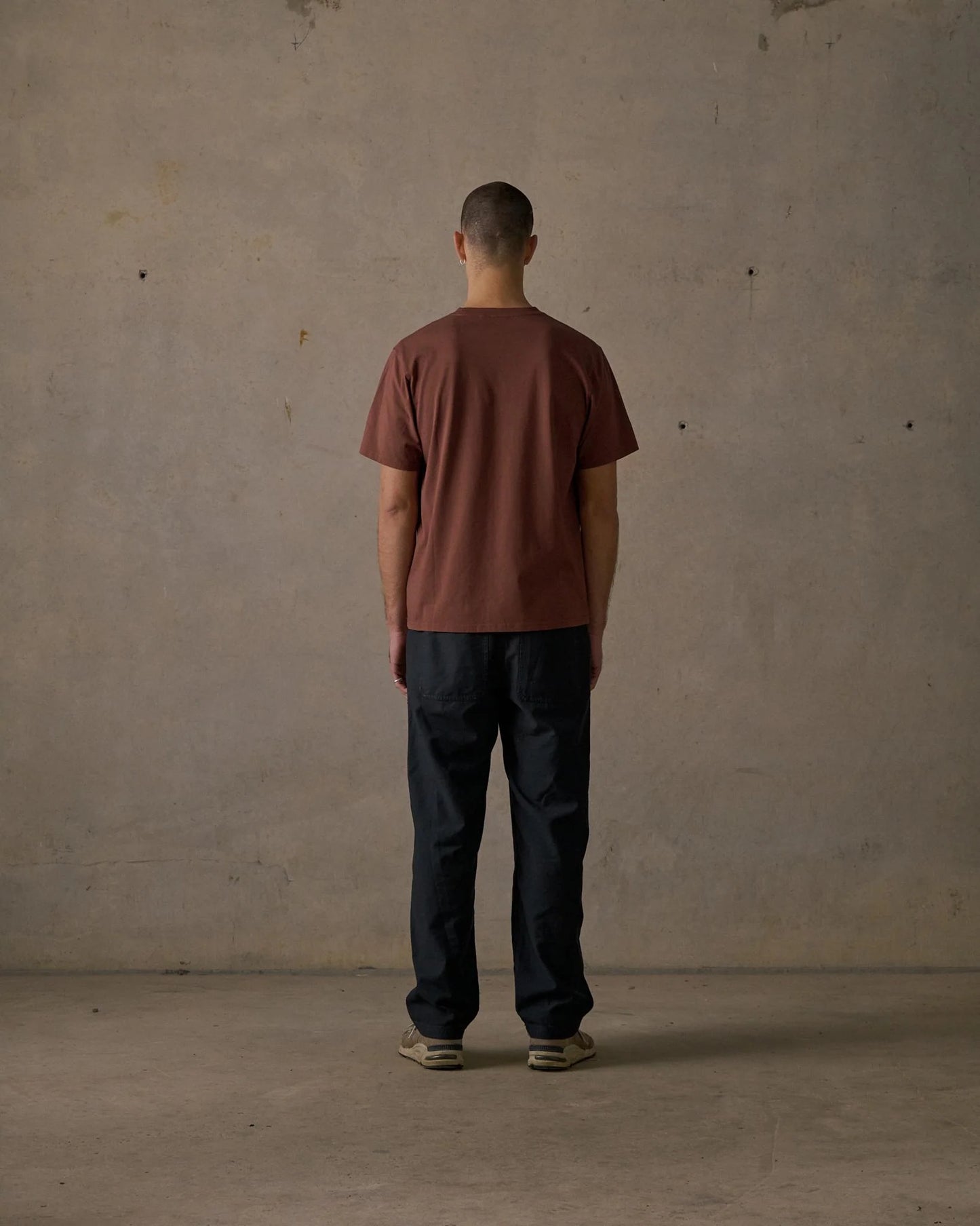 McTavish Single Fin Tee Brown