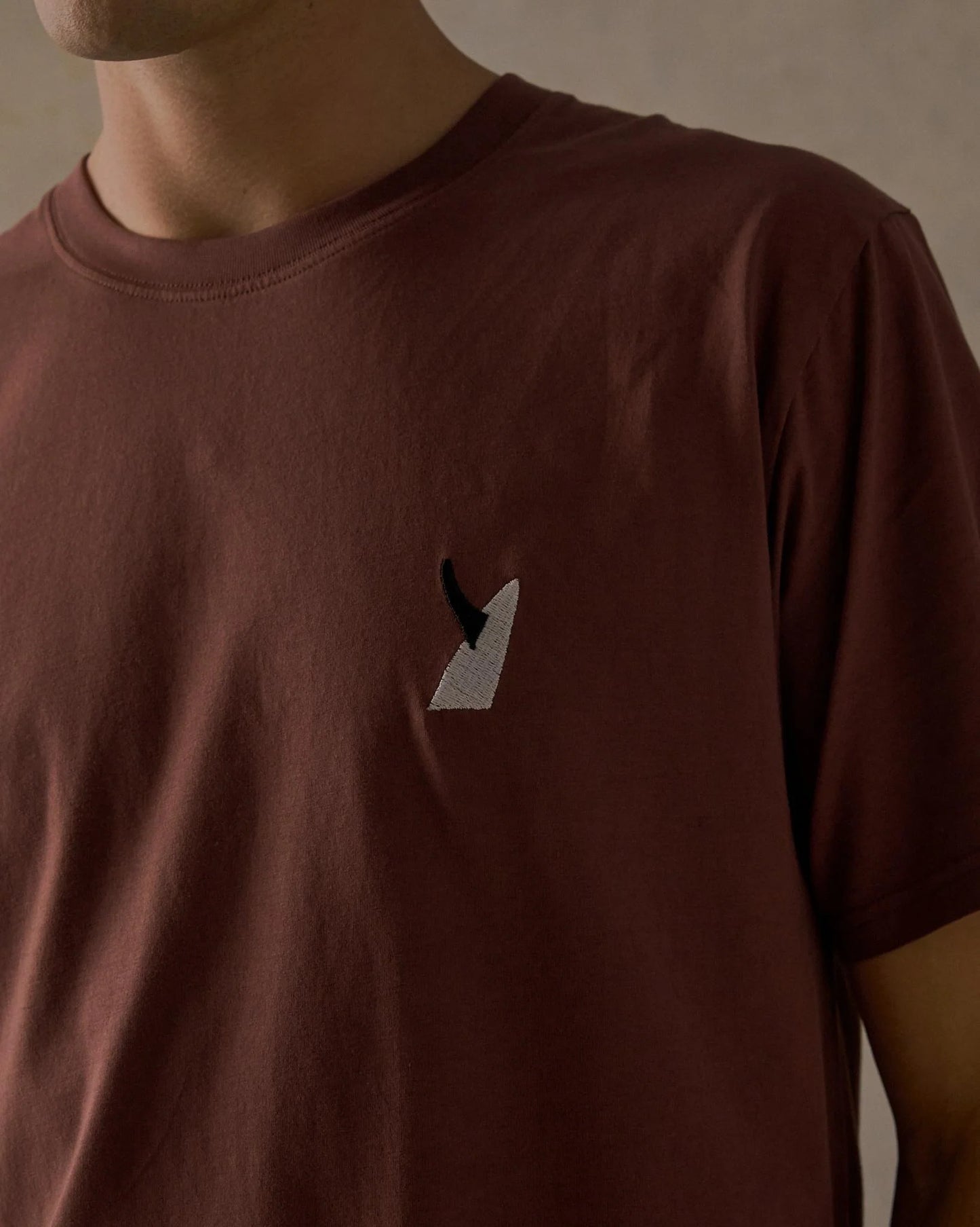 McTavish Single Fin Tee Brown