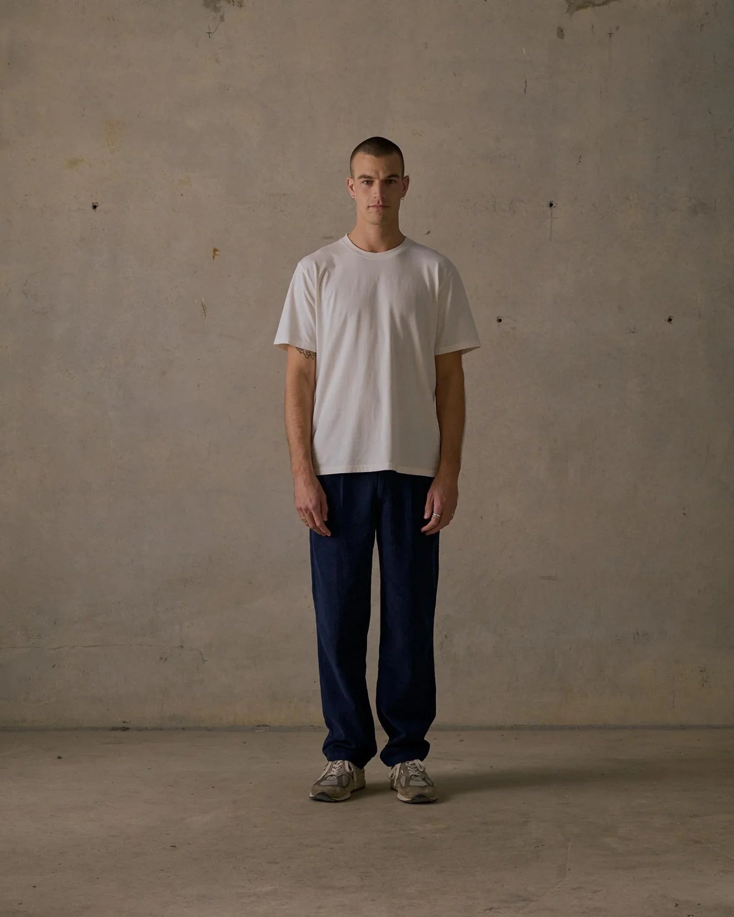 McTavish Classic Cord Pants Blue