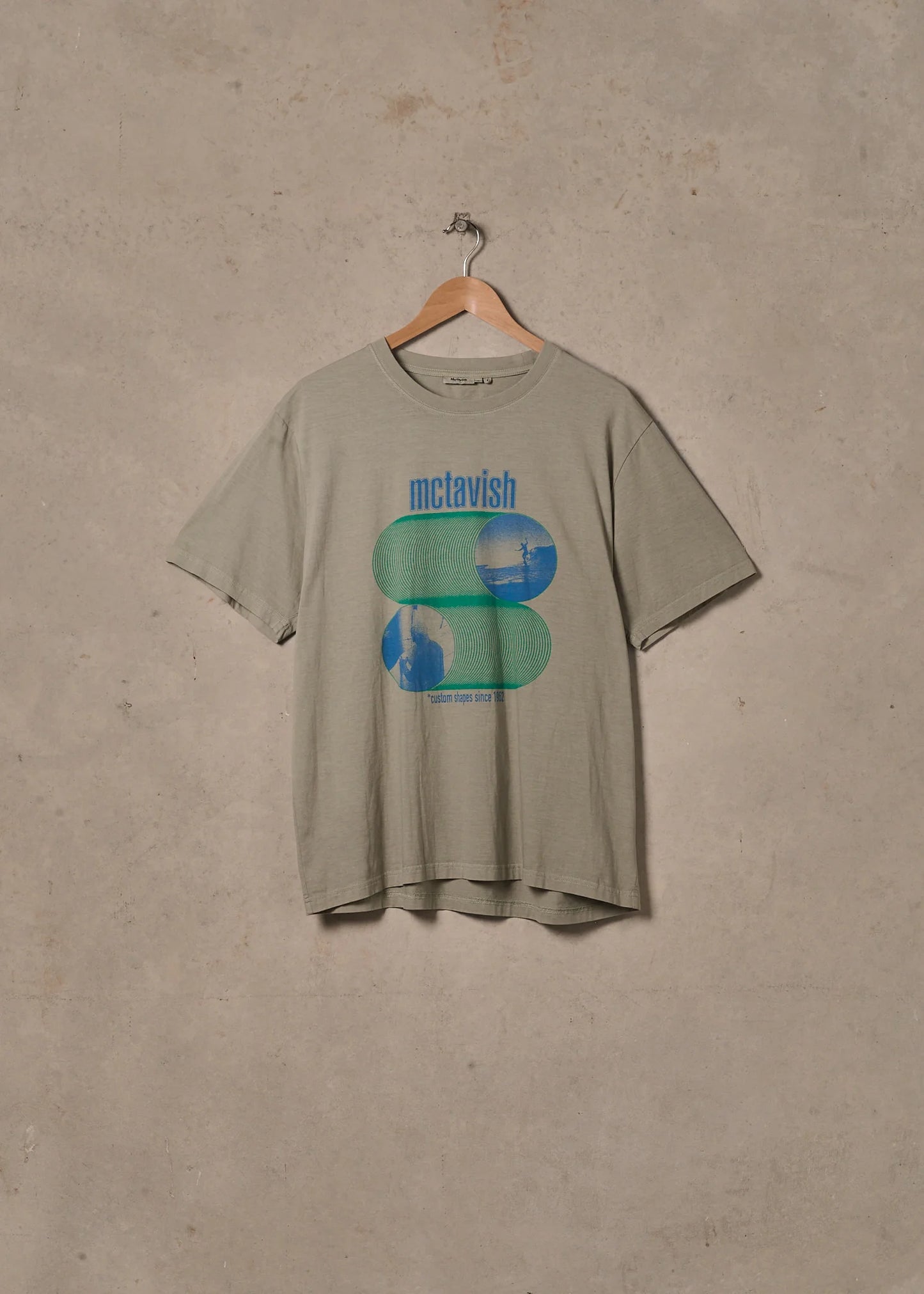Mctavish Waves Tee by Schuyler Beecroft