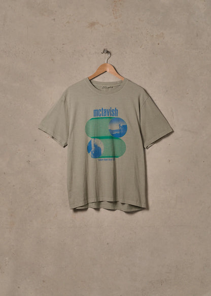 Mctavish Waves Tee by Schuyler Beecroft