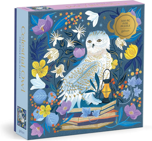 Celestial Owl Foil Puzzle 500pc