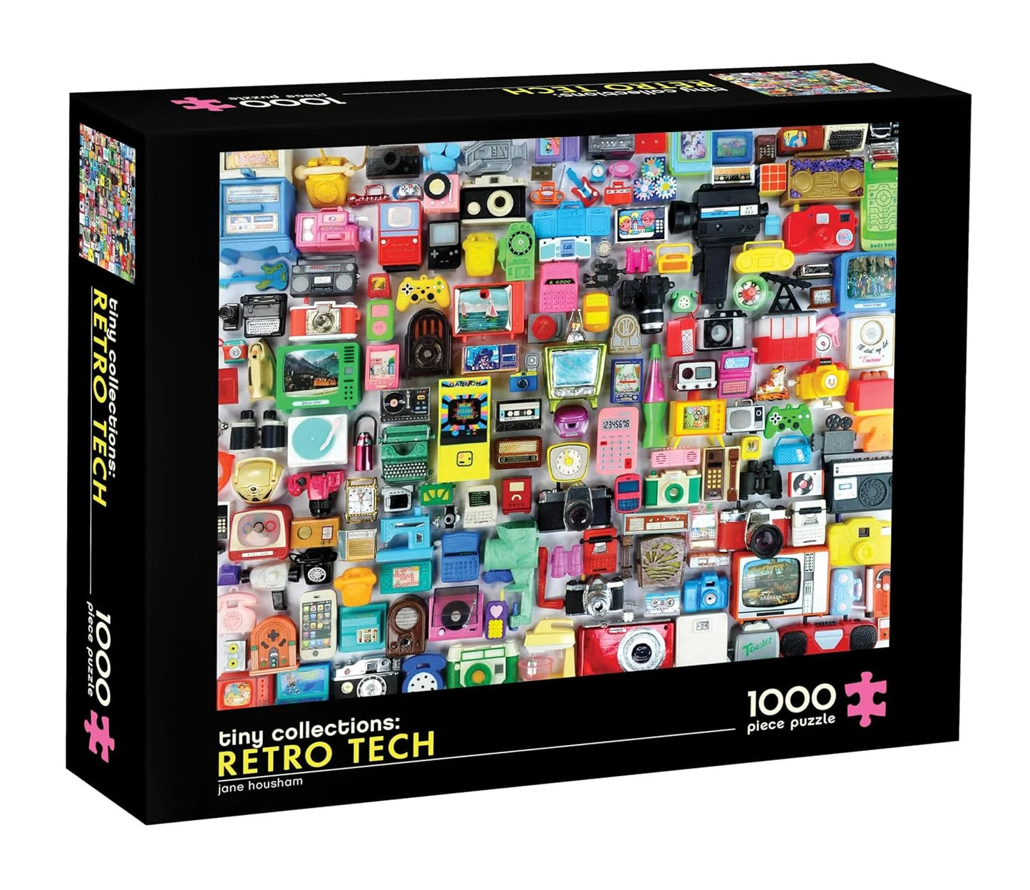 Tiny Collections Retro Tech 1000 Piece Puzzle