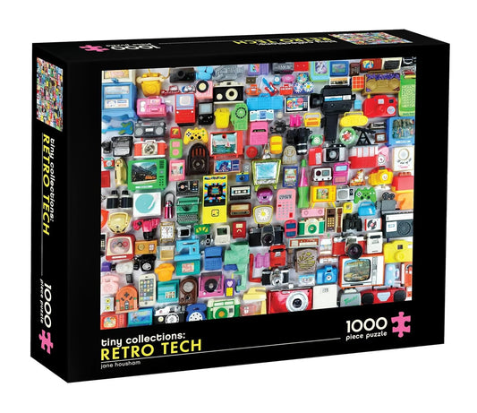Tiny Collections Retro Tech 1000 Piece Puzzle